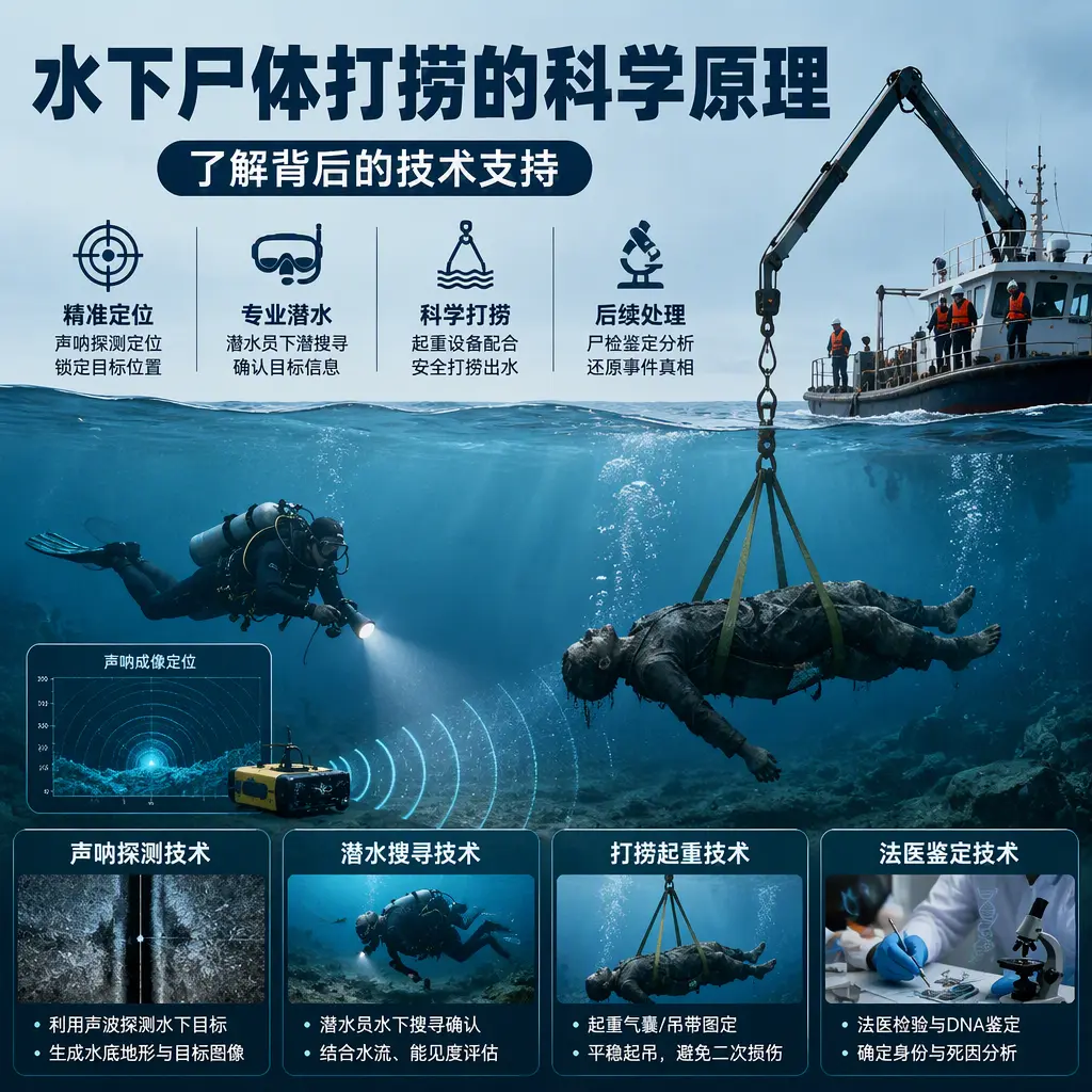 台州水下尸体打捞的科学原理，了解背后的技术支持